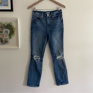 GOOD AMERICAN Dark Wash Skinny Jeans Size 27